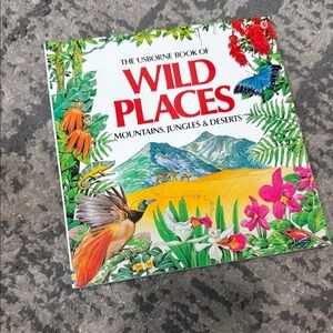 Born Wild Places Learning Book - Vibrant Nature Scenes